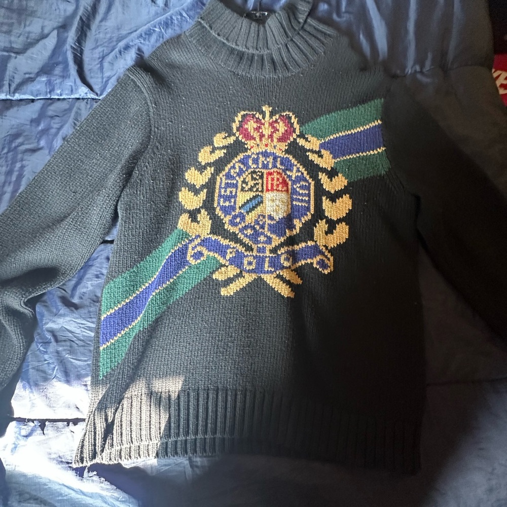 Polo Ralph Lauren crest turtle neck